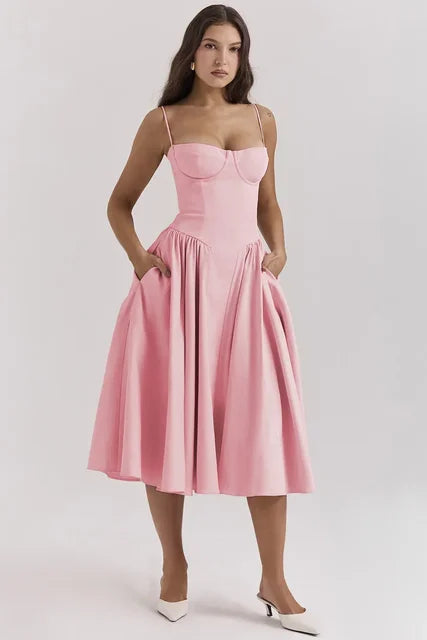 ELA™ | GINA DRESS - LIGHT GREEN