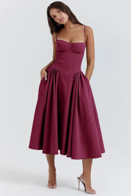 ELA™ | GINA DRESS - LIGHT GREEN
