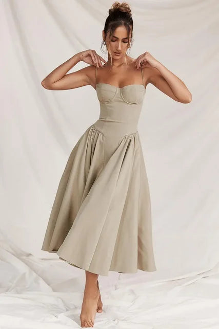 ELA™ | GINA DRESS - LIGHT GREEN