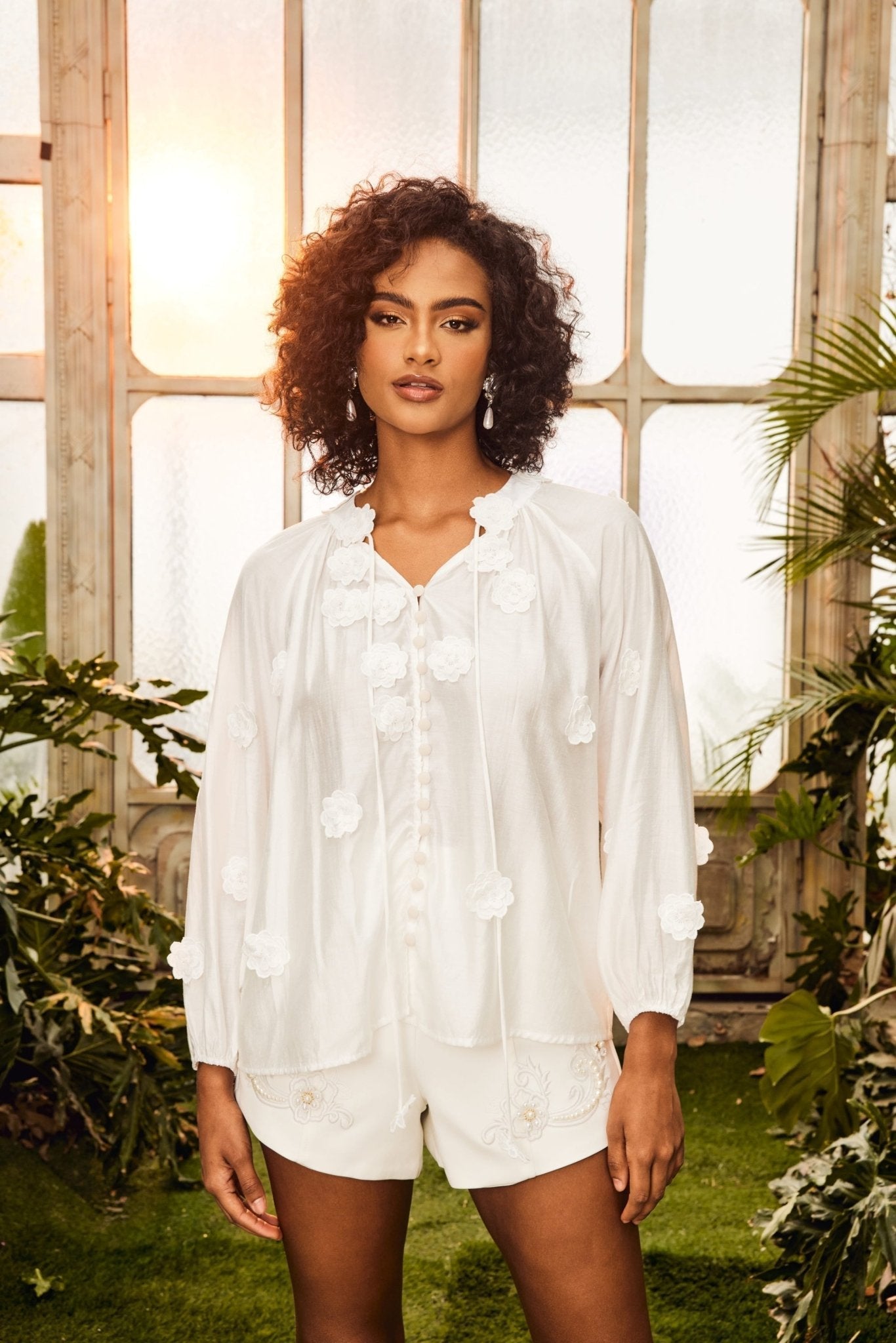 ELA™ | Floral Blouse