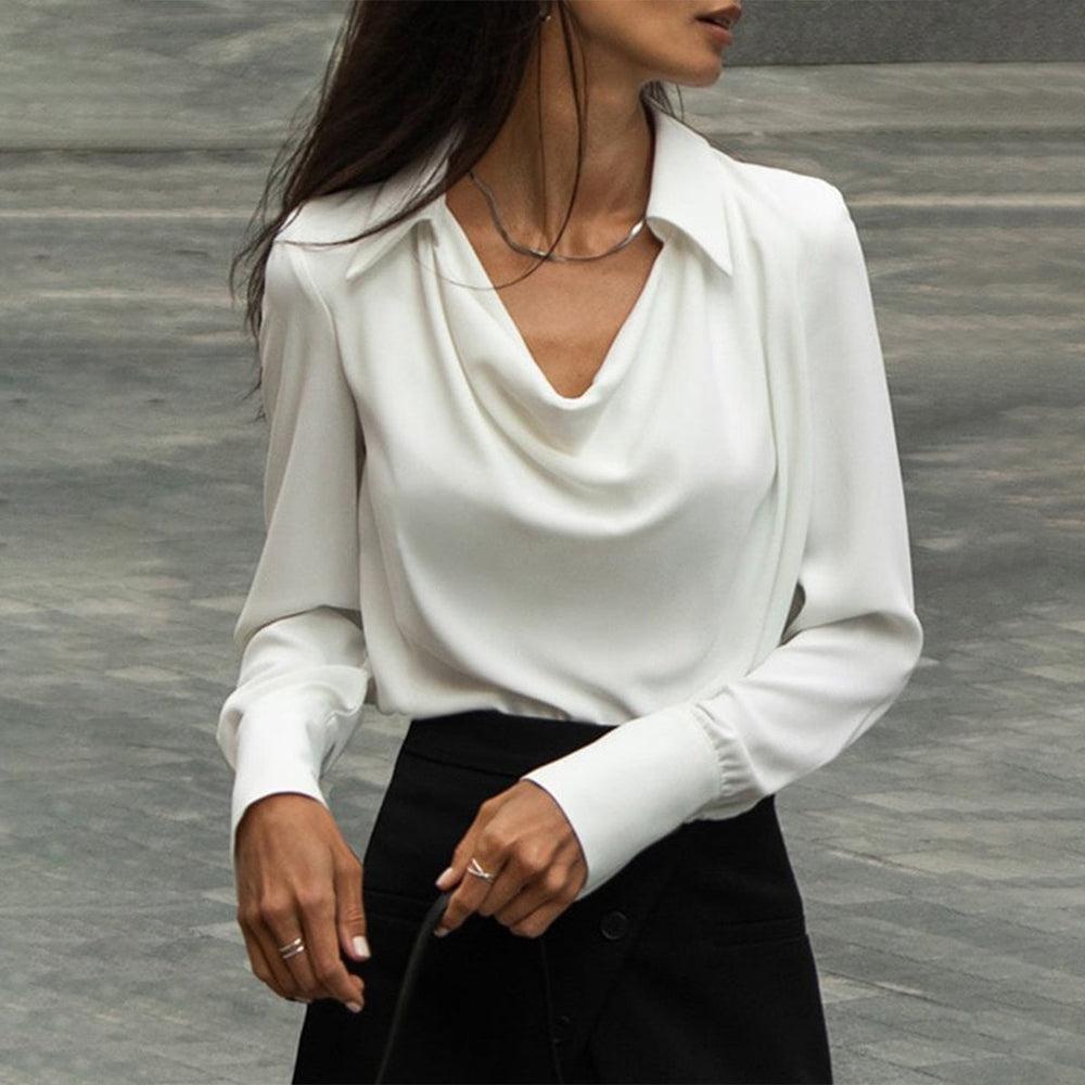 ELA™ | Neck Blouse