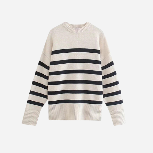 ELA™ | Striped Knitted Sweater