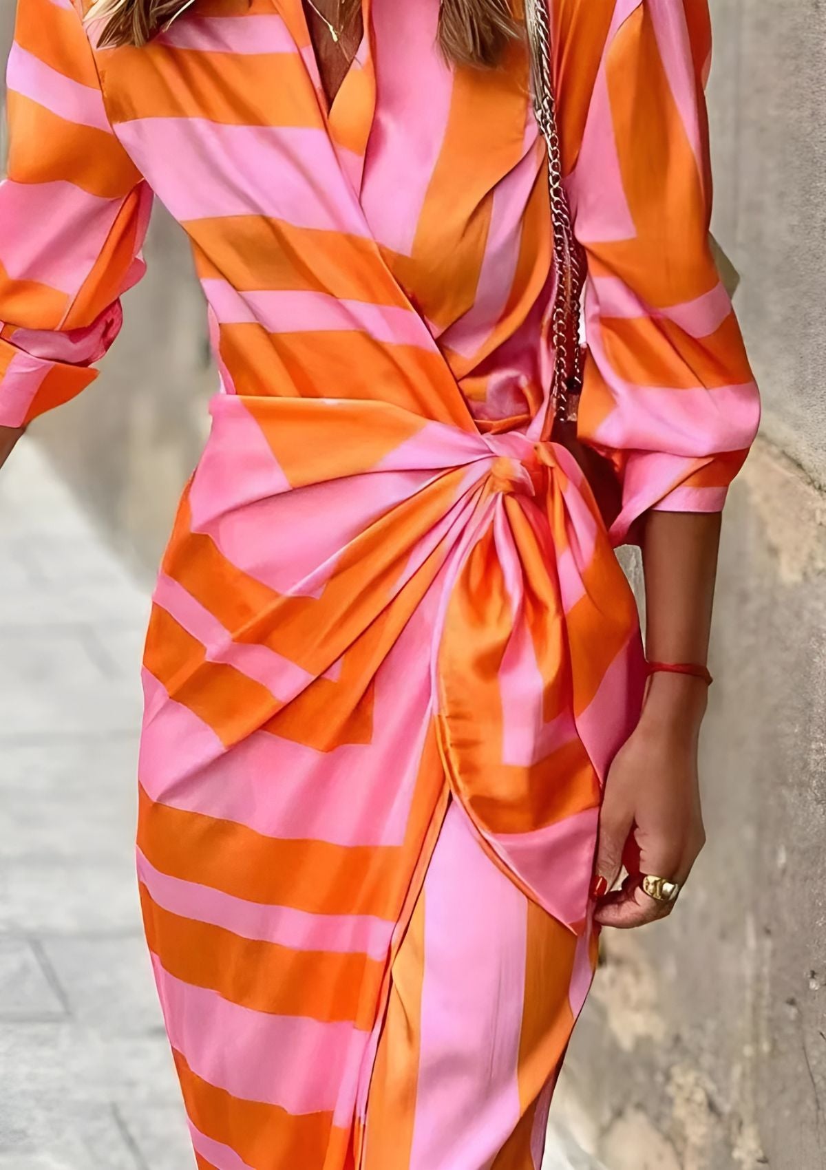 Victoria - Elegant Wrap Dress