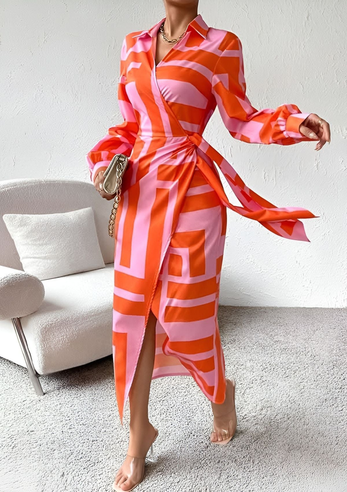 Victoria - Elegant Wrap Dress