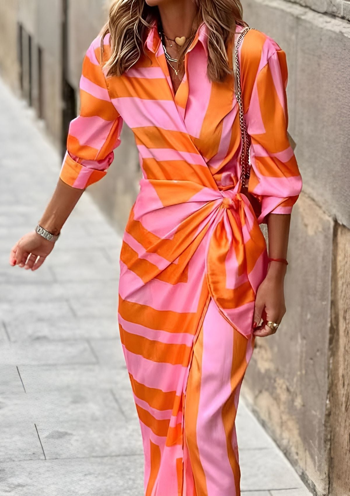 Victoria - Elegant Wrap Dress