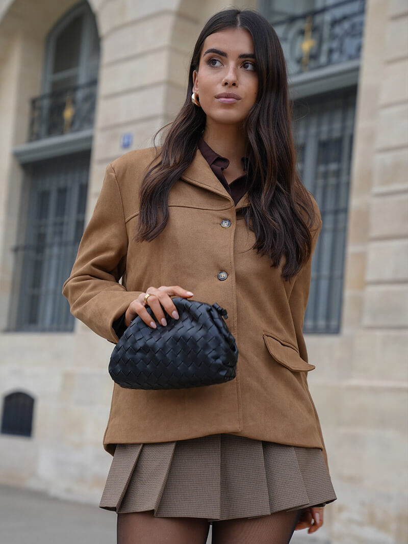 ELA™ | Matilda Faux Suede Jacket