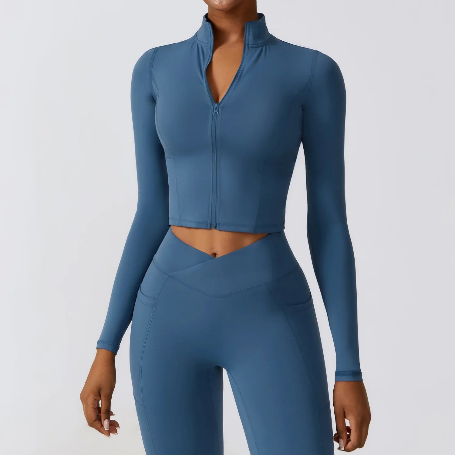 Zip-Up Cropped ACTIVE™ Jacket