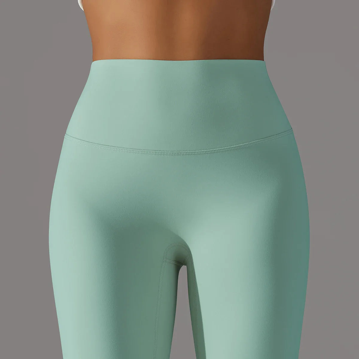 EXCLUSIVE™ High-Waisted Seamless Leggings Blue Grey