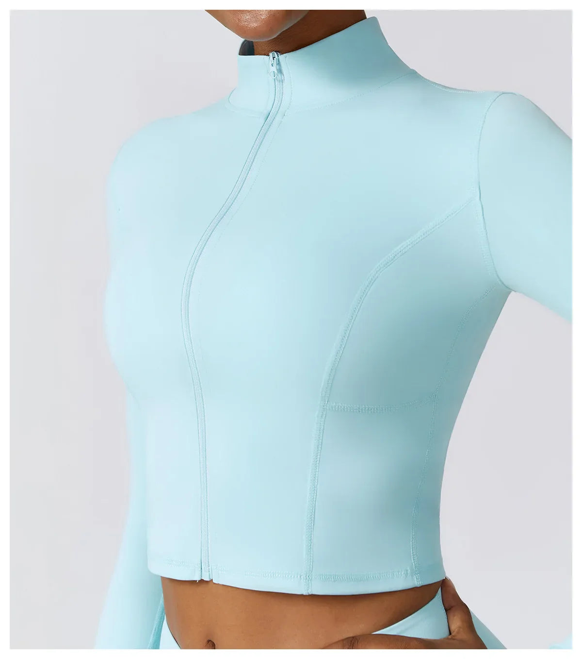 Zip-Up Cropped ACTIVE™ Jacket