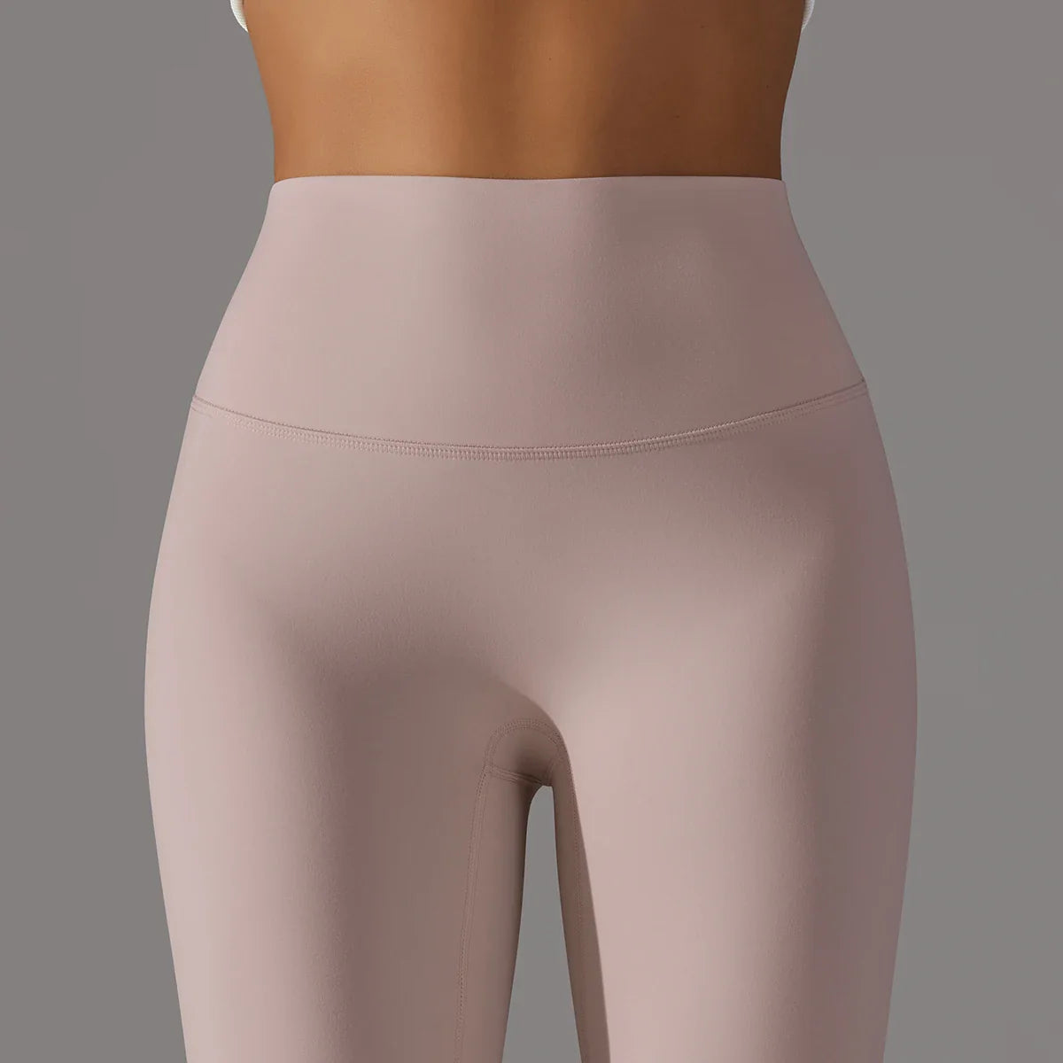 EXCLUSIVE™ High-Waisted Seamless Leggings Blue Grey