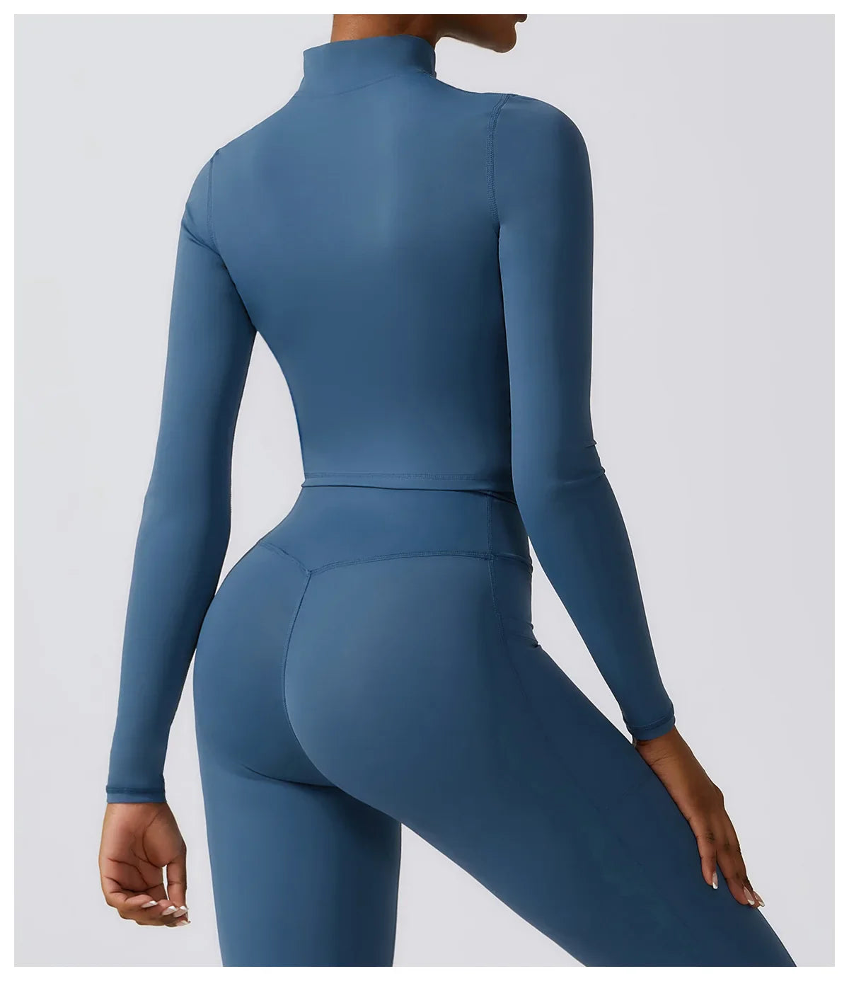 Zip-Up Cropped ACTIVE™ Jacket