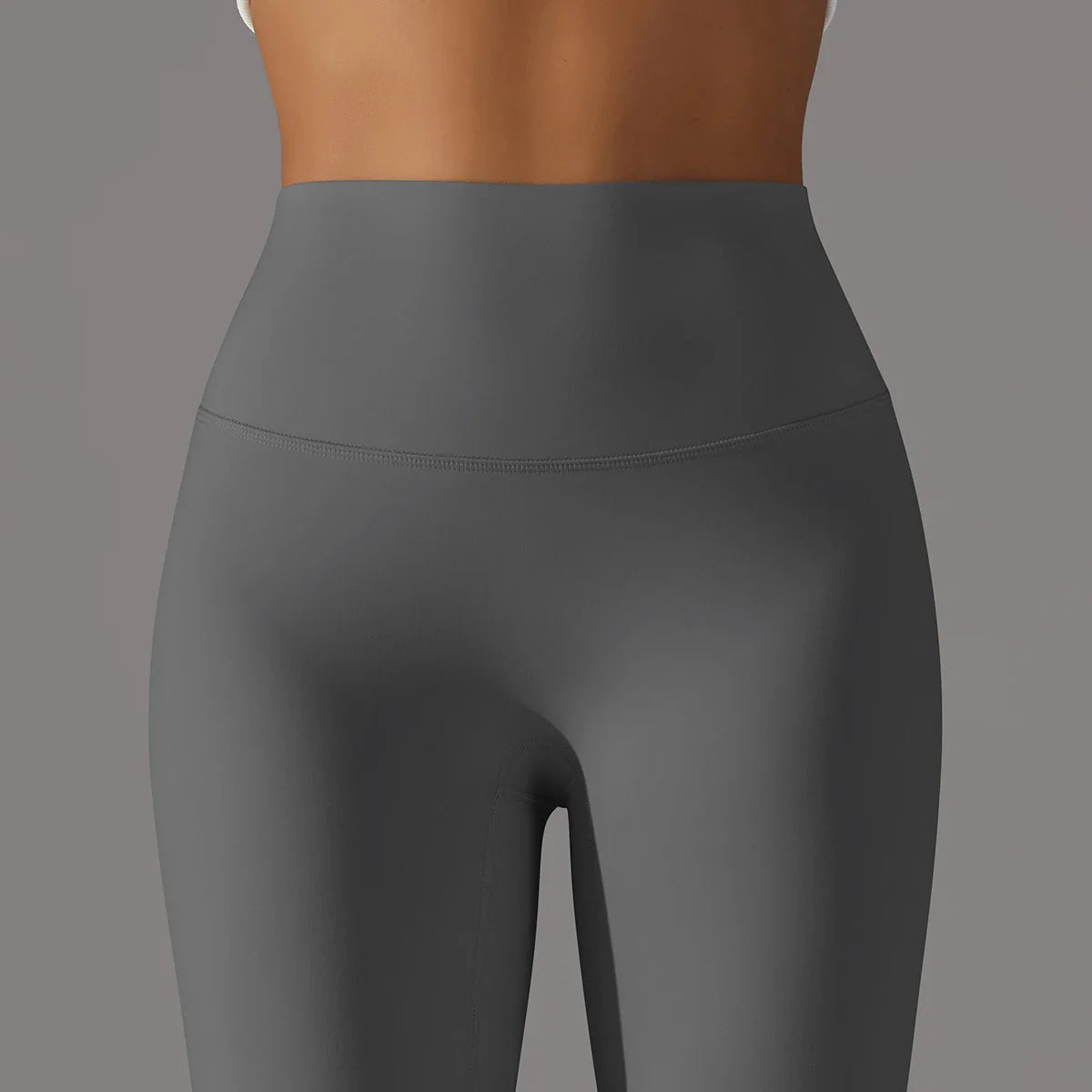 EXCLUSIVE™ High-Waisted Seamless Leggings Blue Grey