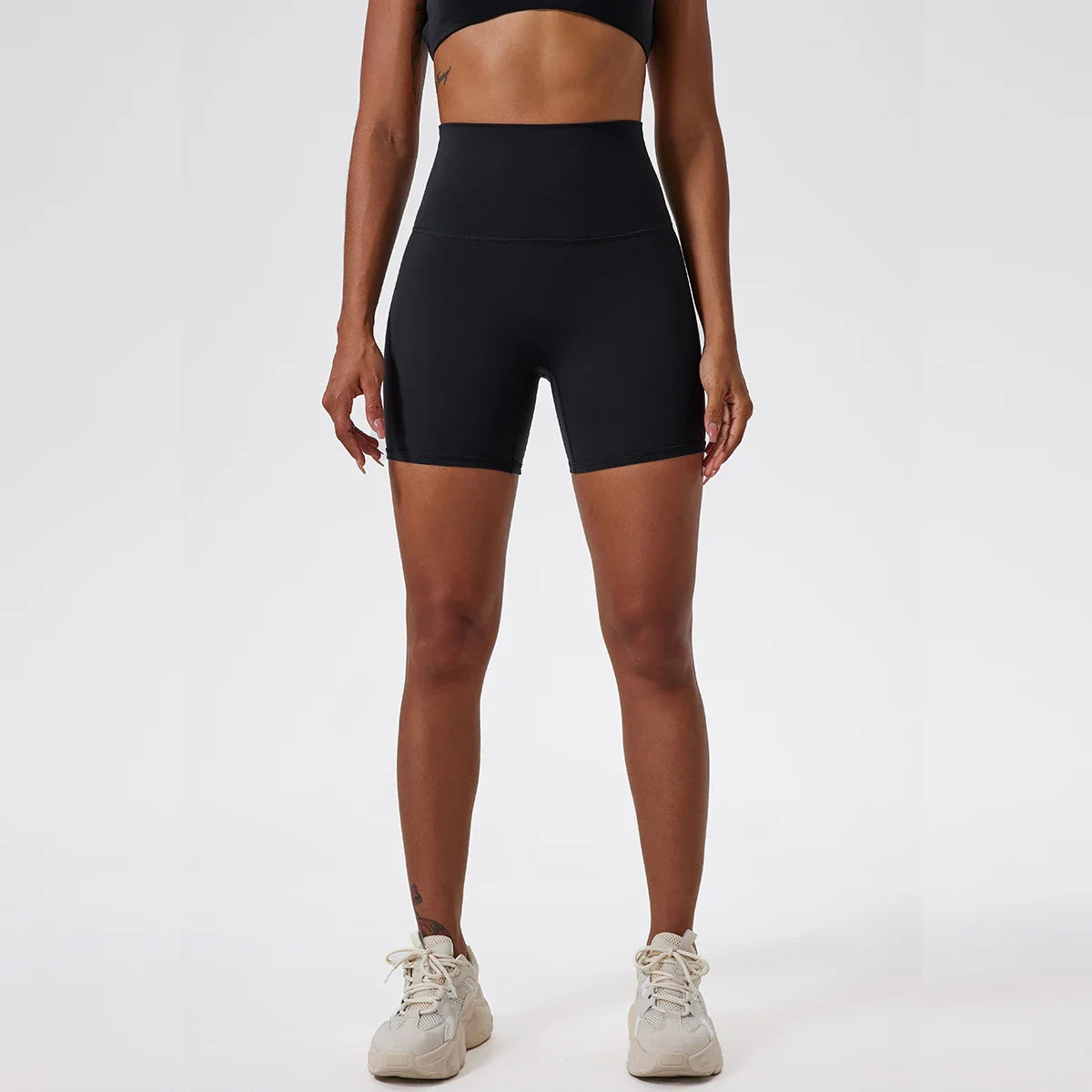 ACTIVE™ High-Waisted Seamless Shorts Coffee