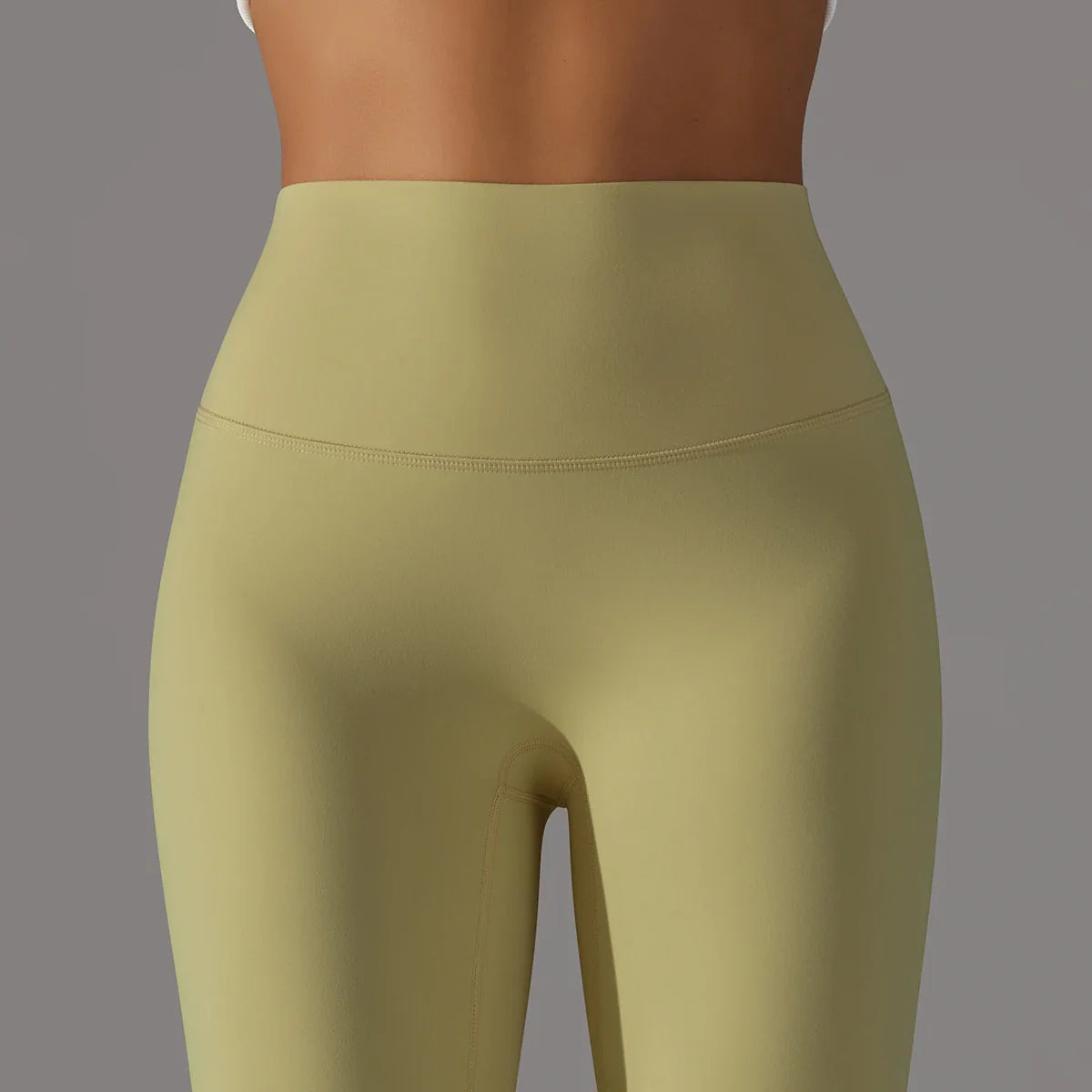 EXCLUSIVE™ High-Waisted Seamless Leggings Blue Grey