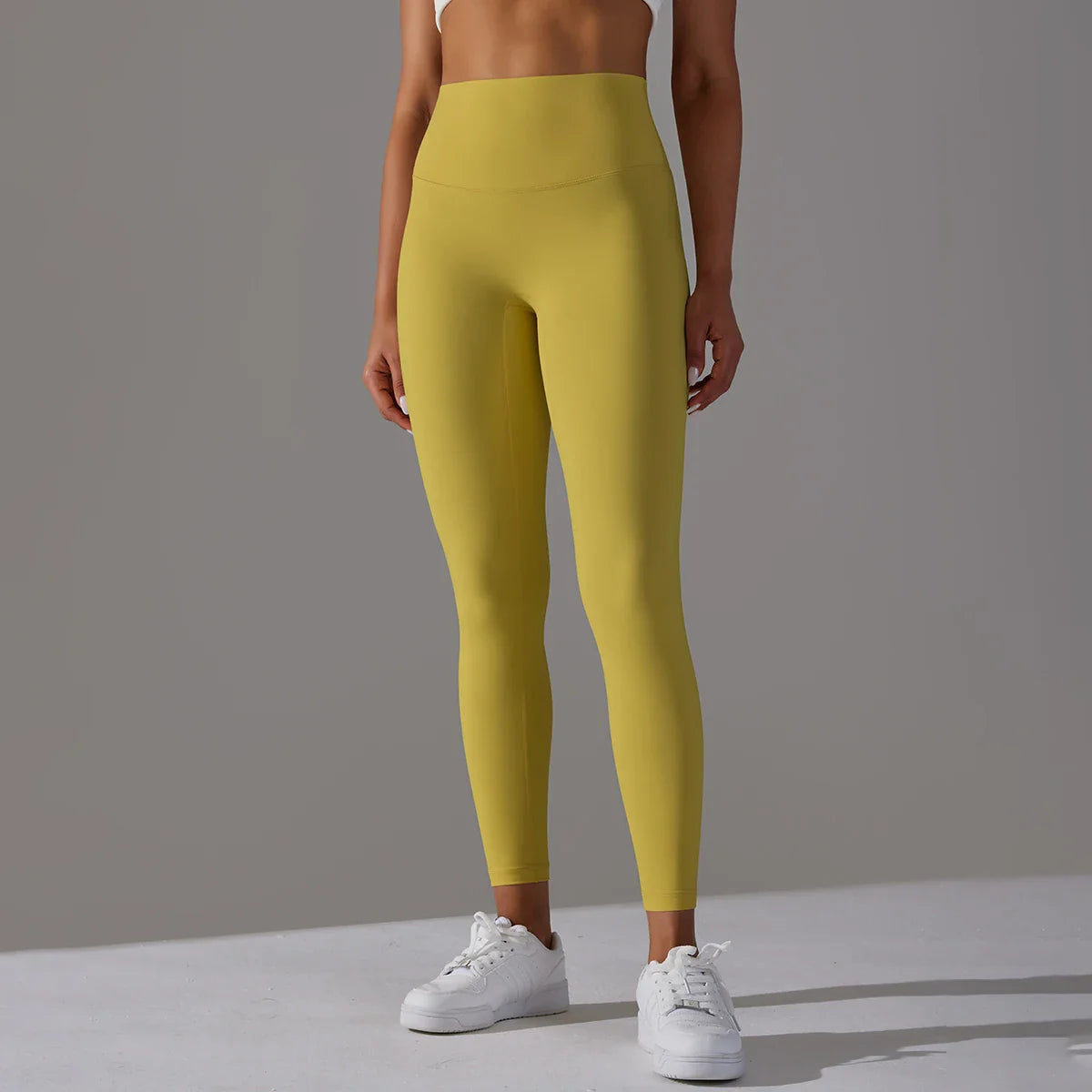 EXCLUSIVE™ High-Waisted Seamless Leggings Blue Grey