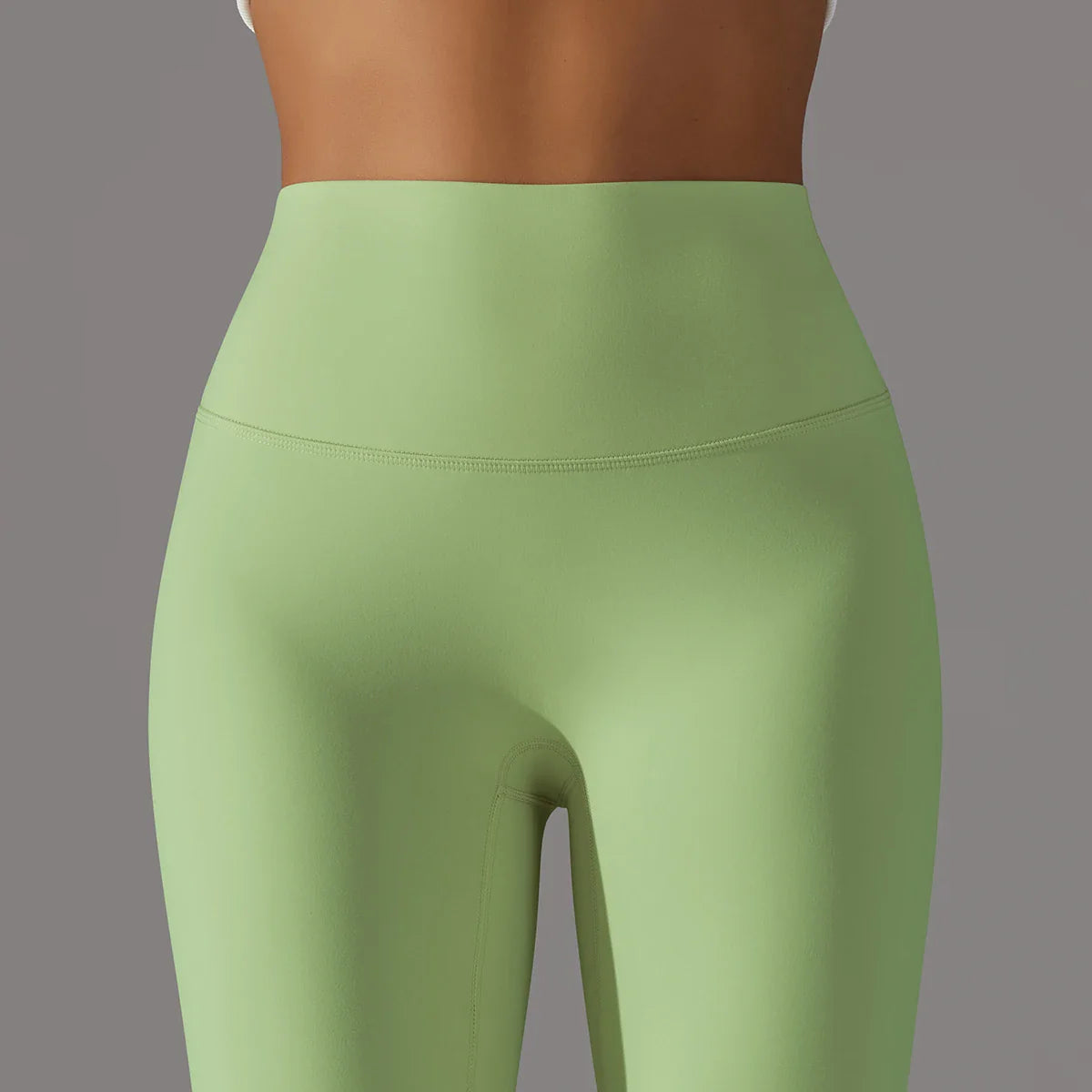 EXCLUSIVE™ High-Waisted Seamless Leggings Blue Grey