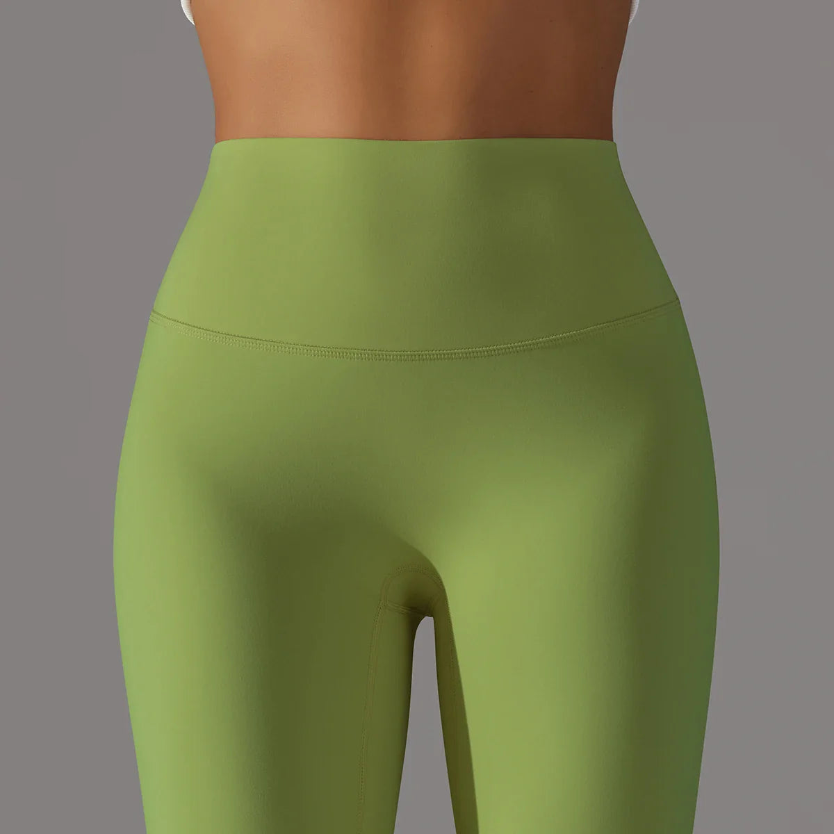 EXCLUSIVE™ High-Waisted Seamless Leggings Blue Grey