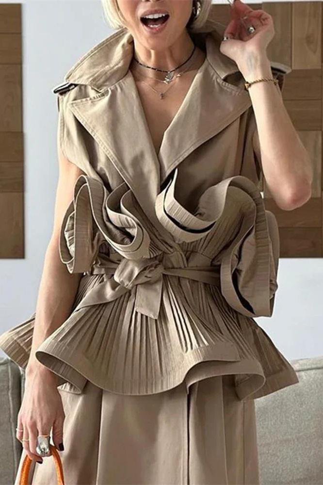 ELA™ | Reverse Ruffle Top