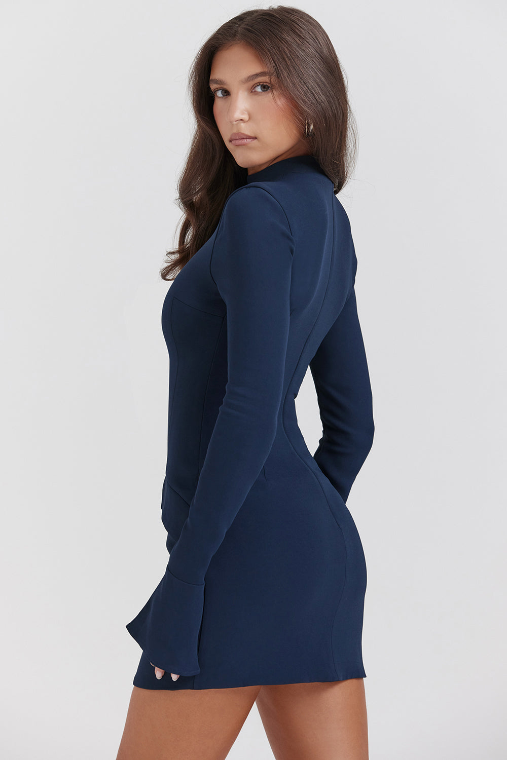 ELA™ | HAILEY DRESS- BORDEAUXRED