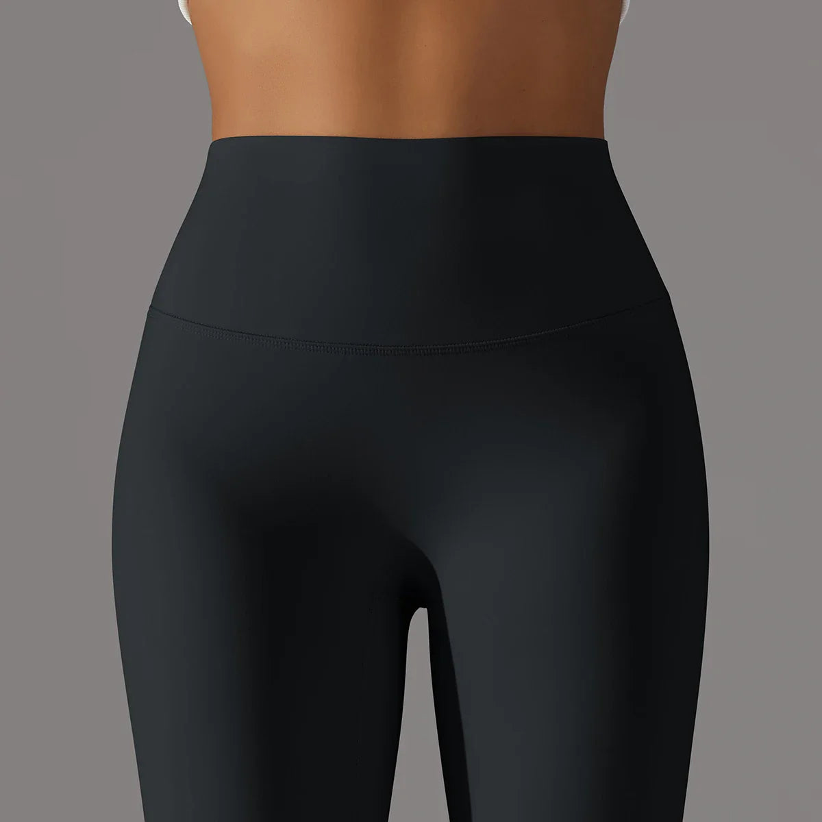 EXCLUSIVE™ High-Waisted Seamless Leggings Blue Grey